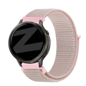 Bandz Garmin Forerunner 265s Nylon Loop Strap (Rose Gold)