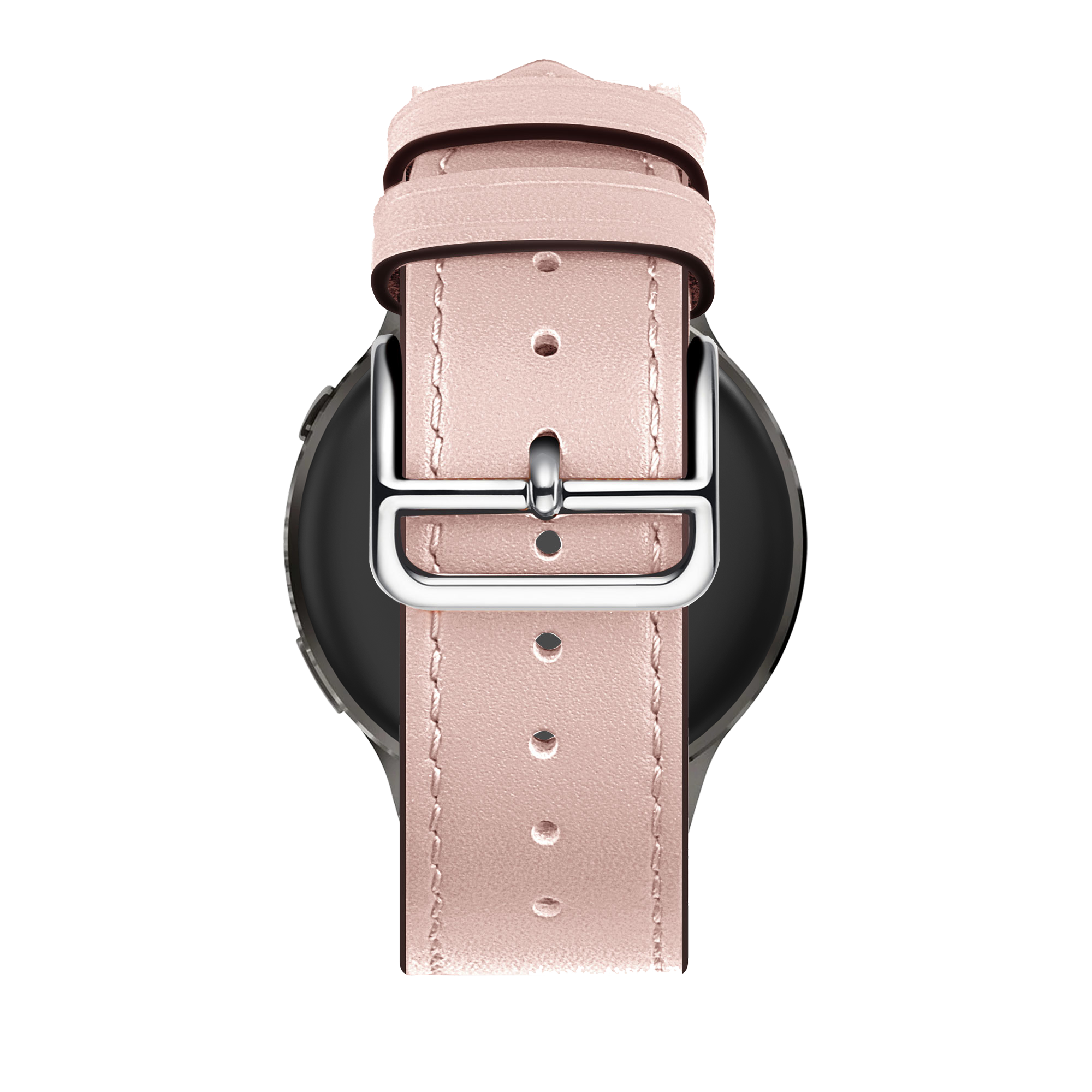 Bandz Garmin Forerunner 645 Leather Strap 'Deluxe' (Pink)