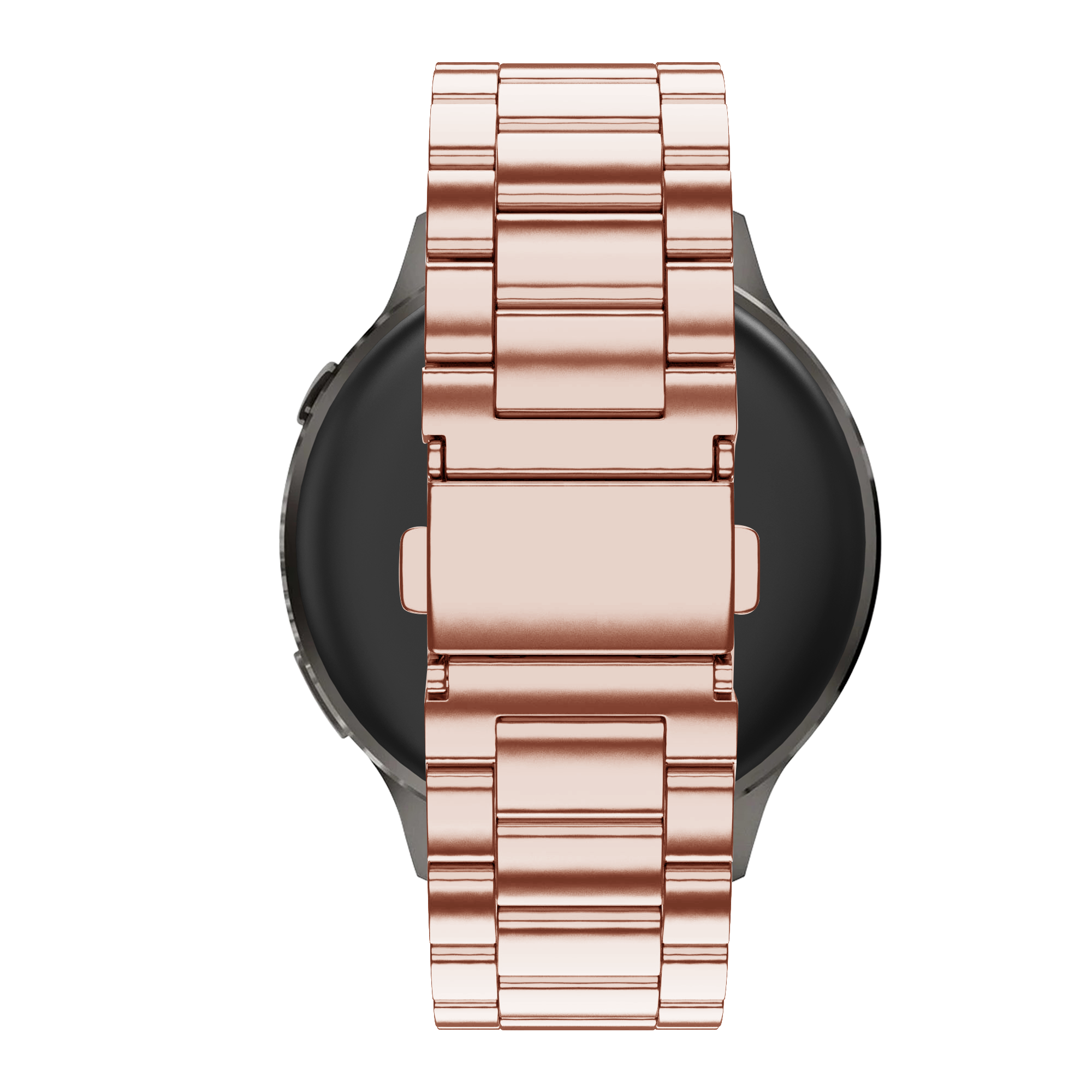 Bandz Garmin Forerunner 70 Steel Strap 'Classic' (Pink)