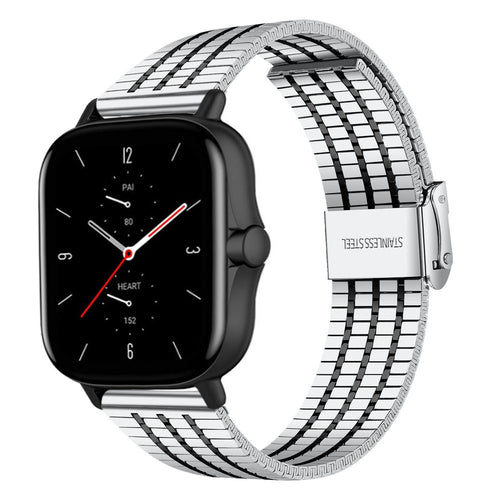 rvs-band-zilver-zwart