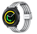 Samsung Gear Sport Edelstahl-Armband (Silber/Schwarz)