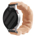 Samsung Galaxy Watch 7 - 40mm Scrunchie Strap (Orange-Beige)