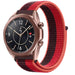 Samsung Galaxy Watch 3 41mm Nylon Strap (Cherry Red)
