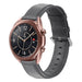 Samsung Galaxy Watch 3 41mm Lederarmband (Dunkelgrau)