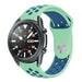 Correa deportiva Samsung Galaxy Watch 3 45mm (aguamarina/azul)