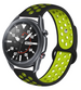 Samsung Galaxy Watch 3 45mm Sport Strap (Black/Yellow)