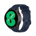 Samsung Galaxy Watch 4 44mm Luxus-Silikonarmband (Dunkelblau)