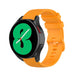 Samsung Galaxy Watch 4 44mm Luxus-Silikonarmband (Orange)