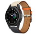 Samsung Galaxy Watch 4 Classic 42mm Lederarmband (Weiß/Dunkelblau)