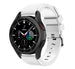 Samsung Galaxy Watch 4 Classic 46mm Silicone Strap with Buckle (White)