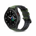 Samsung Galaxy Watch 4 Classic 42mm Silikon-Lederarmband (Grün)