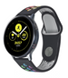 Samsung Galaxy Watch 42mm Sportarmband (Schwarz Bunt)