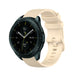 Samsung Galaxy Watch 42mm Premium Silicone Strap (Beige)