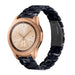 Samsung Galaxy Watch 42mm Armband aus Harz (Schwarz/Weiß)