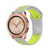 Samsung Galaxy Watch 42mm Sportarmband (Grau / Gelb)