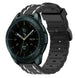 Samsung Galaxy Watch 42mm Schnalle Sport Amrband (Schwarz/Weiß)