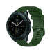 Samsung Galaxy Watch 42mm Premium Silicone Strap (Army Green)