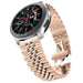 Fossil Gen 5e 44mm Steel Jubilee Strap (Rose Gold)