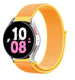 Correa nylon Samsung Galaxy Watch 5 - 44mm (amarillo claro)