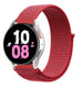 Correa nylon Samsung Galaxy Watch 5 - 44mm (roja)