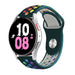 Samsung Galaxy Watch 5 44mm Sport Strap (Fir Green/Rainbow)