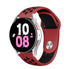 Samsung Galaxy Watch 5 - 44mm sport band (rood/zwart)