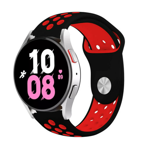 samsung-galaxy-watch-5-sportarmband-schwarz-rot