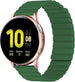 Samsung Galaxy Watch Active Magnetic Silicone Strap (Green)