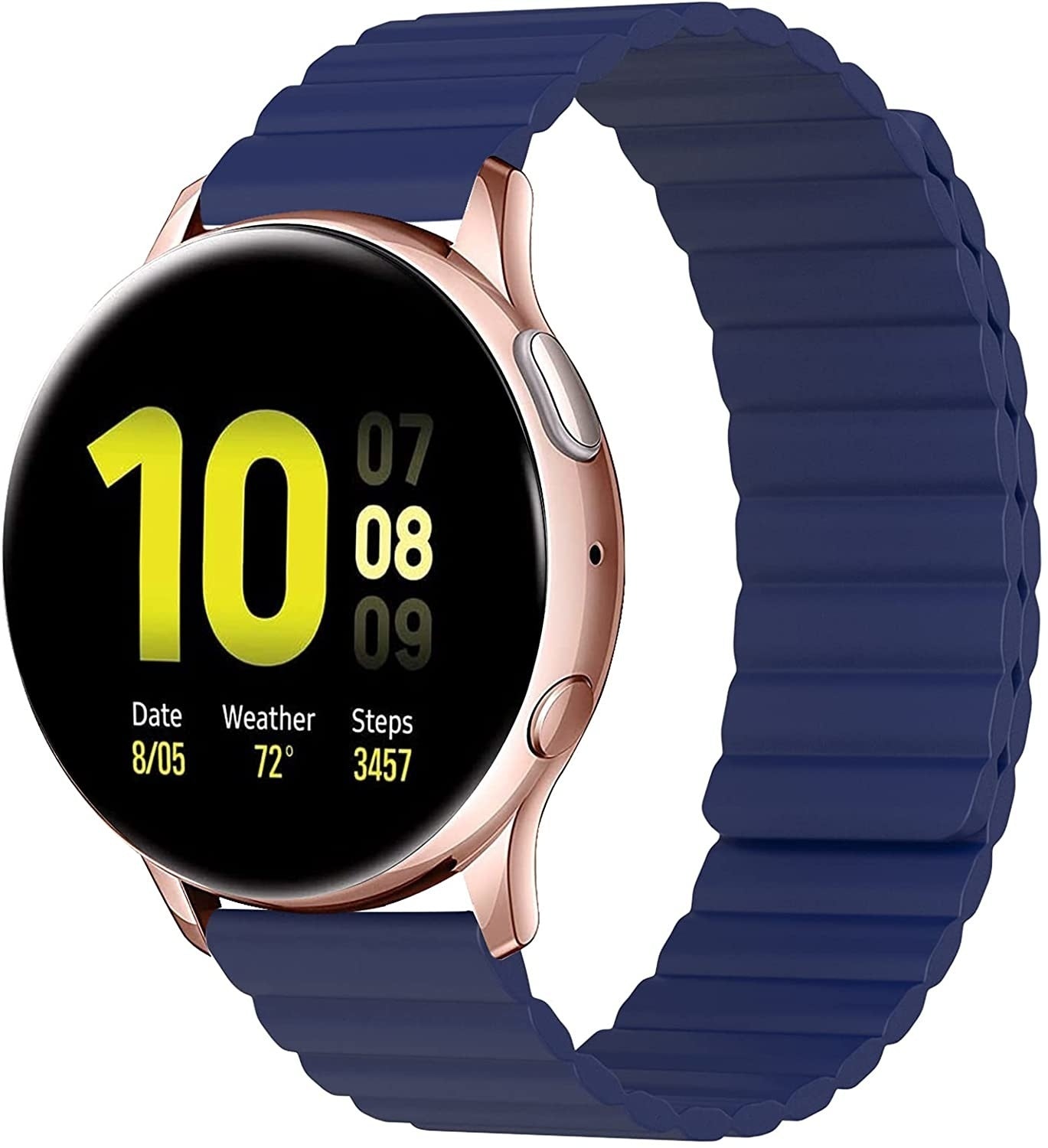 samsung-galaxy-watch-active-magnetisch-bandje-blau