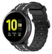 Samsung Galaxy Watch Active Silicone Strap Tough (Black/White)