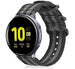 Samsung Galaxy Watch Active Nylon Strap with Buckle (Black/Grey)