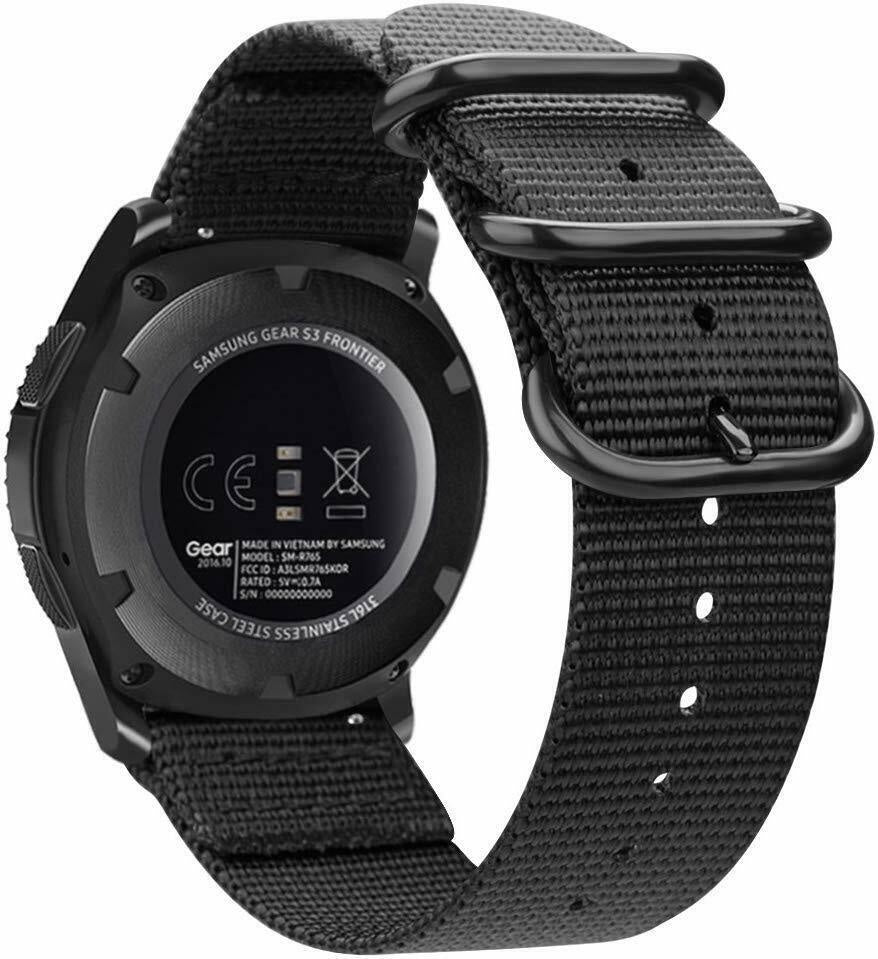 samsung-galaxy-watch-nylon-gesp-band-zwart