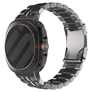 Samsung Galaxy Watch Ultra 'square' titanium band (grafiet)
