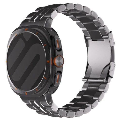 Samsung Galaxy Watch Ultra 'square' titanium band (grafiet)
