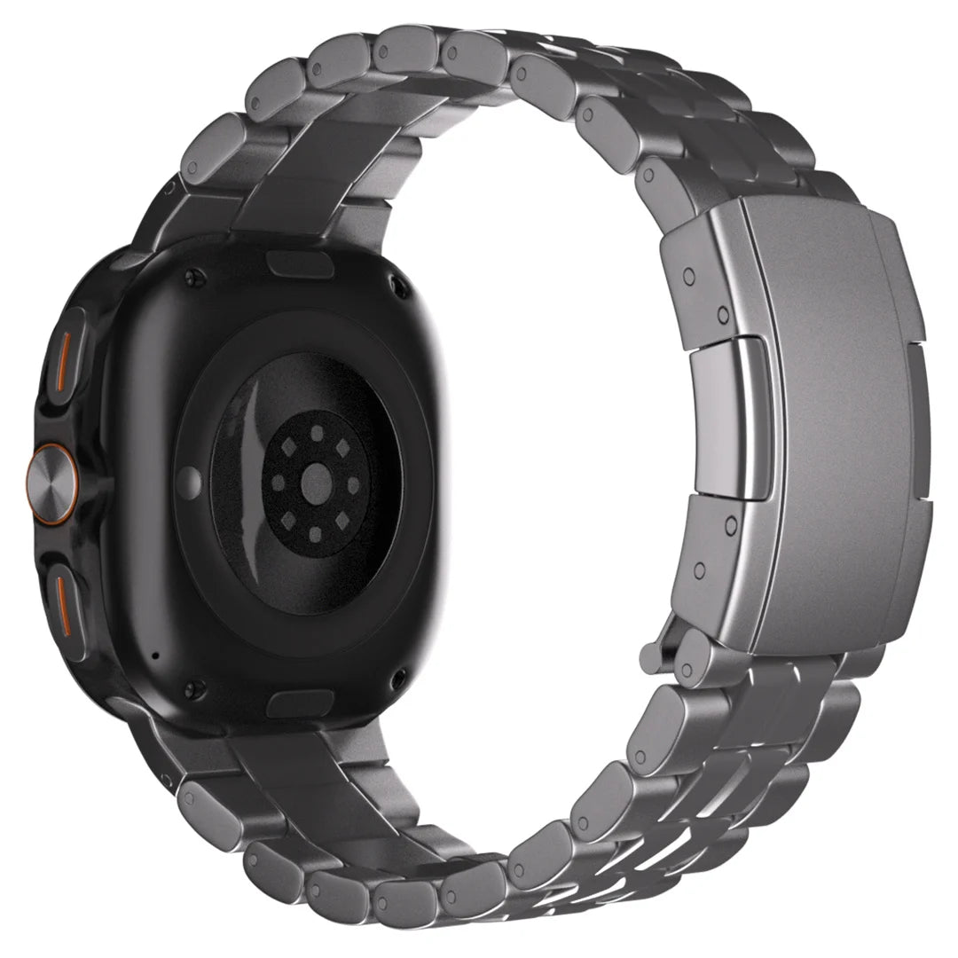 Samsung Galaxy Watch Ultra 'square' titanium band (grafiet)