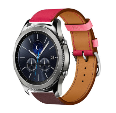 samsung-gear-s3-leren-bandje-knalroze