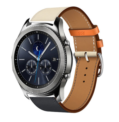 samsung-gear-s3-leren-bandje-wit-blauw