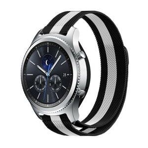 Samsung Gear S3 Milanese Strap (Black/White)