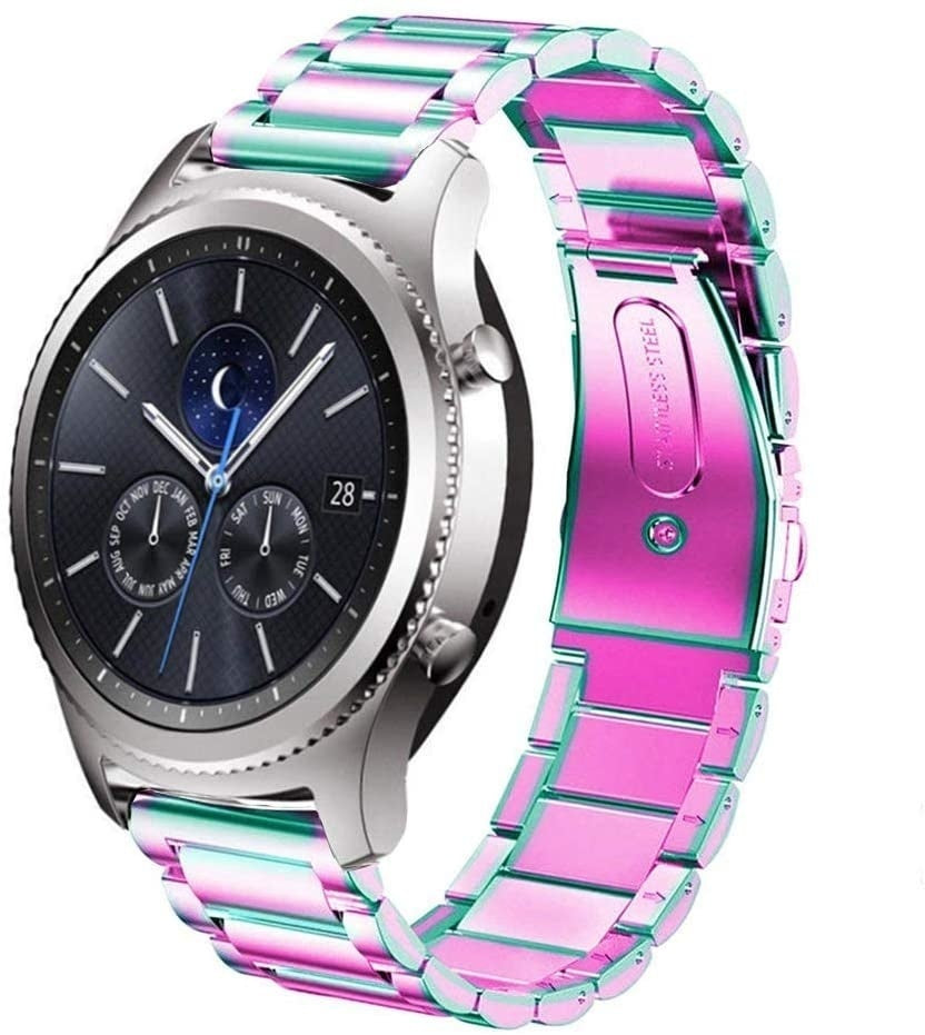 samsung-gear-s3-stalen-band-regenboog