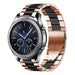 Samsung Gear S3 Steel Strap (Rose Gold/Black)