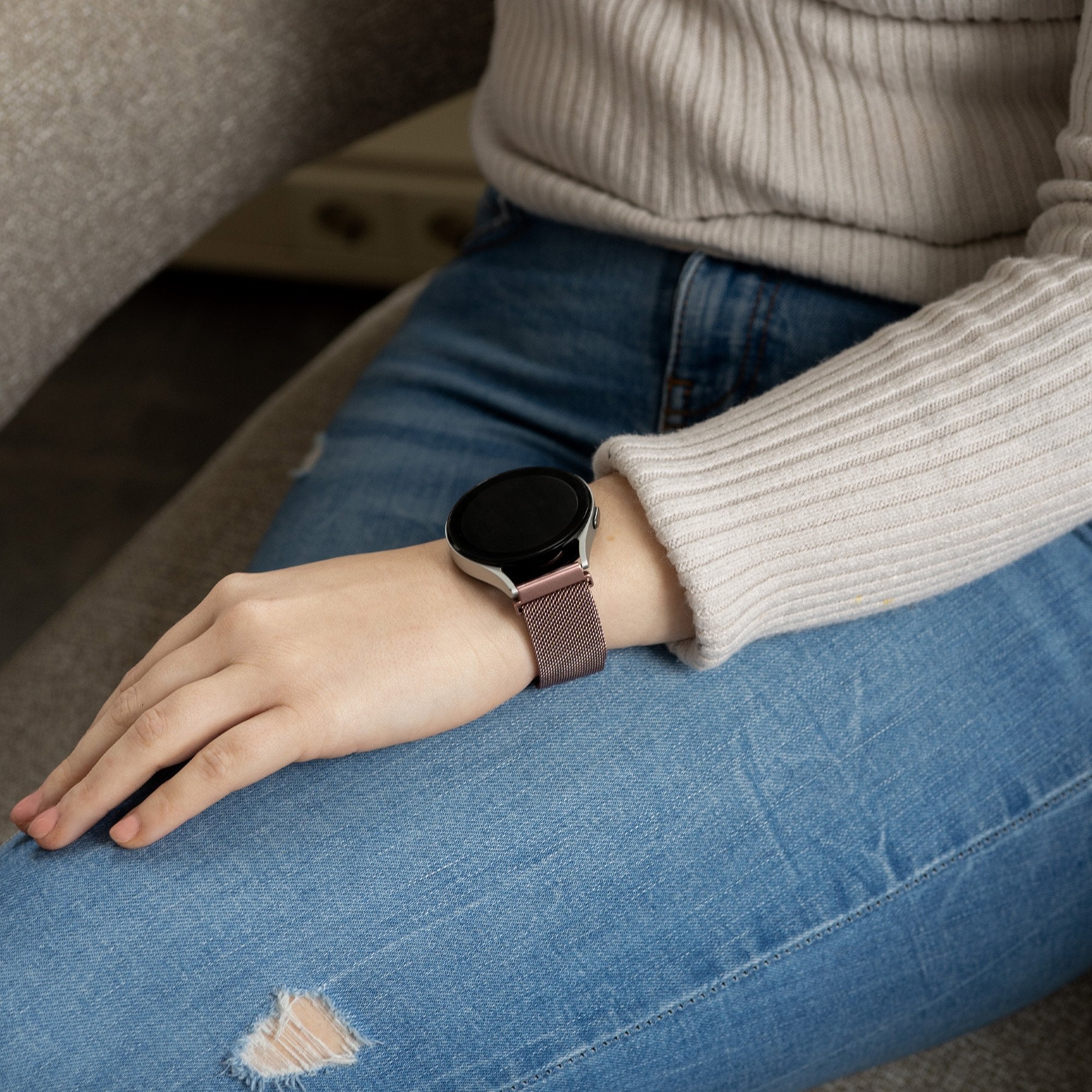 Samsung Galaxy Watch 3 Milanese Strap 41mm (Pink)