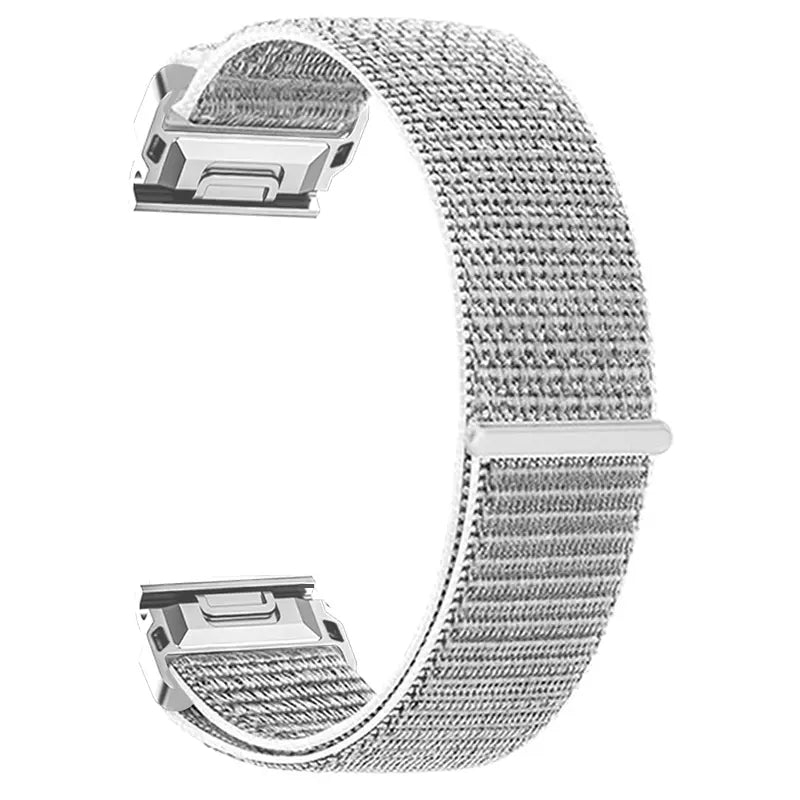 Bracelet nylon premium Garmin Instinct 2s (gris)