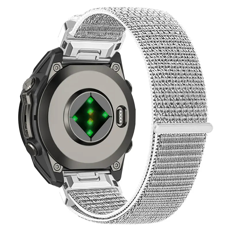 Bracelet nylon premium Garmin Instinct 2s (gris)