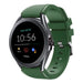 Fossil Gen 5e - 44mm Silikonarmband (Armeegrün)