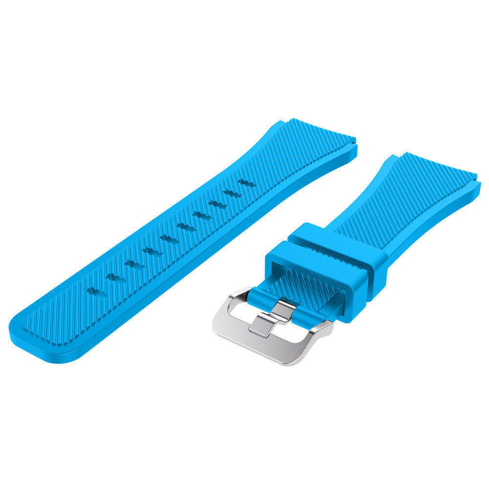 Coros Apex 2 Twill Silicone Strap (Light Blue)
