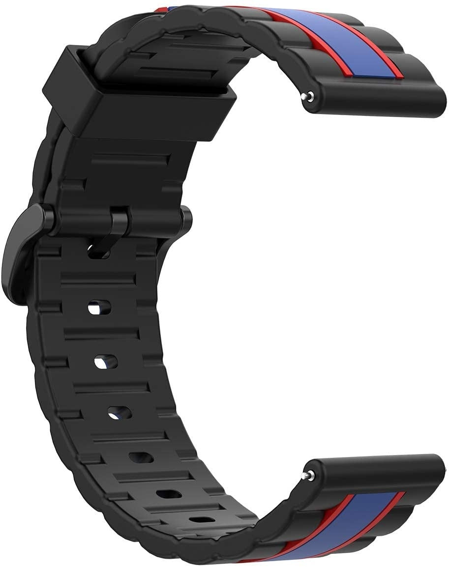 Withings Steel HR Sport Special Edition Strap (Black/Blue)