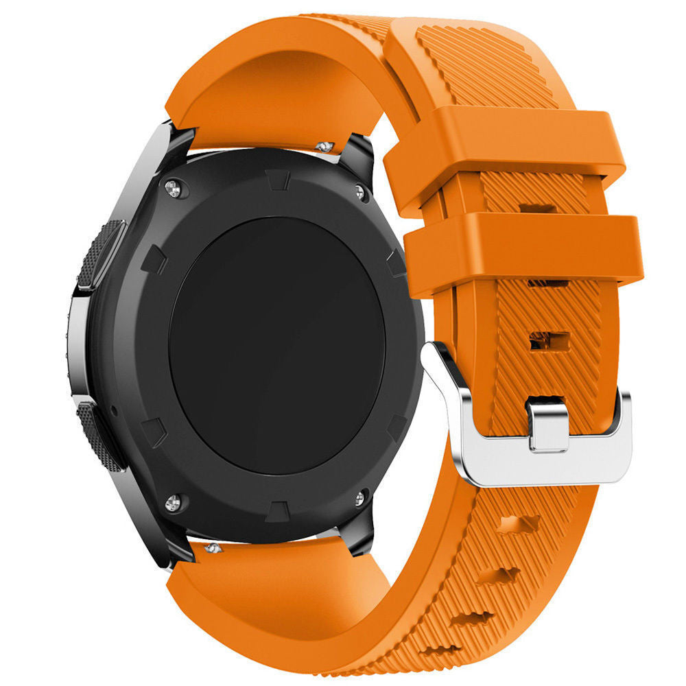 Amazfit Balance Twill Silicone Strap (Orange)