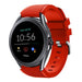 Fossil Gen 5e 44mm Silicone Strap (Red)