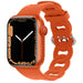 Apple Watch Silikon-Kettenarmband (Orange)
