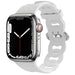 Apple Watch Silikon Kettenarmband (Weiß)